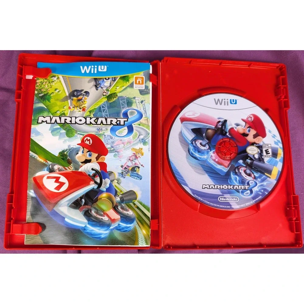 Mario Kart 8 (Nintendo Wii U, 2014) Complete CIB Tested & Working